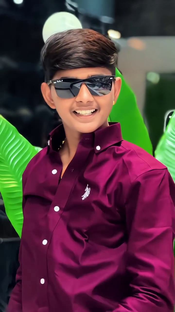 Boys' Full Sleeve Casual Shirt, Slim Fit (Cotton Blend)
