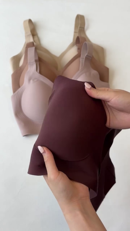 Rose pink everyday bra front view