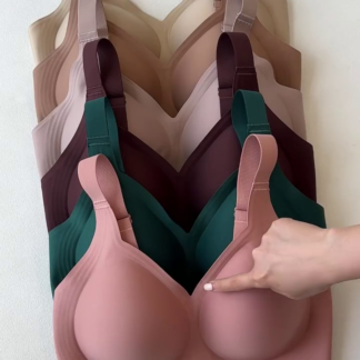 Rose pink seamless everyday bra