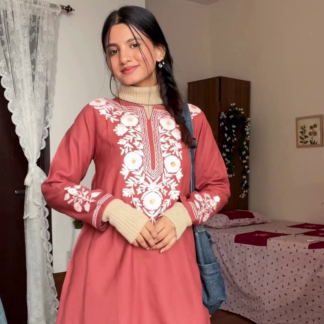 SnowSilk Winter-Friendly Kurti in Warm Fabrics