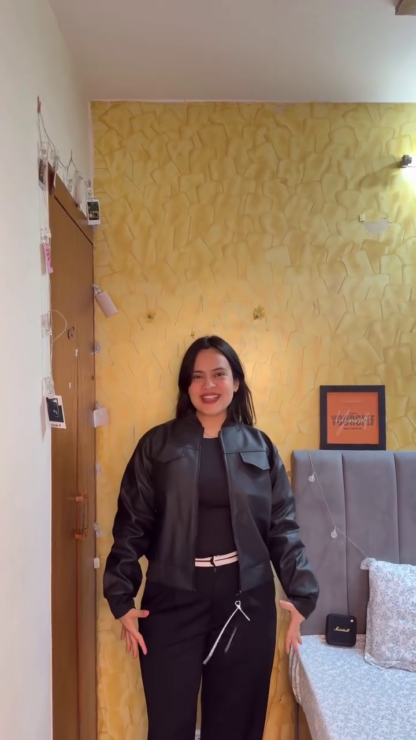 Winter Outerwear: Faux Leather Jacket, Fleece Hoodie or Teddy Jacket