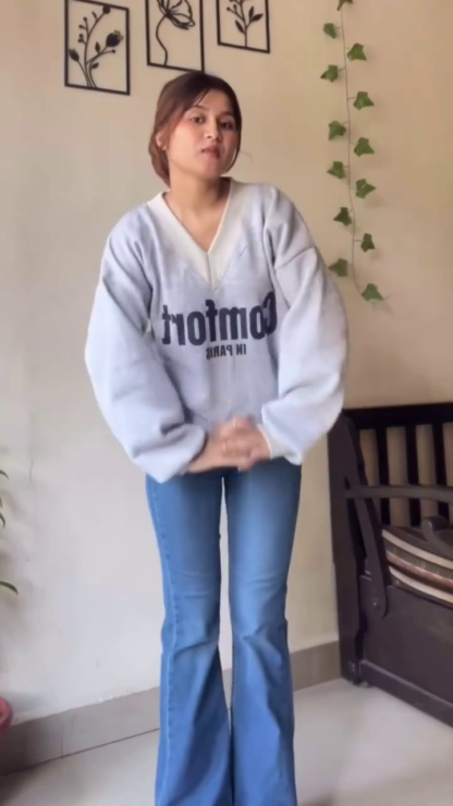 Winter Sweater with Relaxed Fit