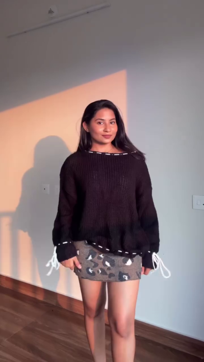 Plush Knit Winter Sweater