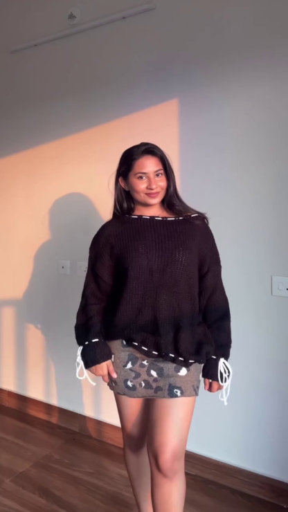 Plush Knit Winter Sweater
