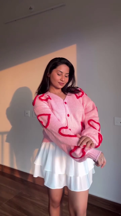 Plush Knit Winter Sweater