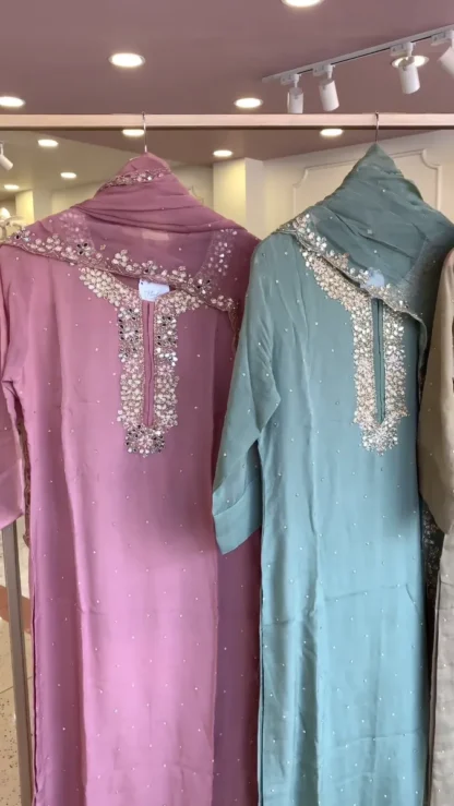 Kurti with Statement Neckline