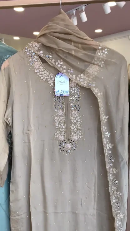Kurti with Statement Neckline