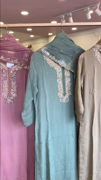 Kurti with Statement Neckline