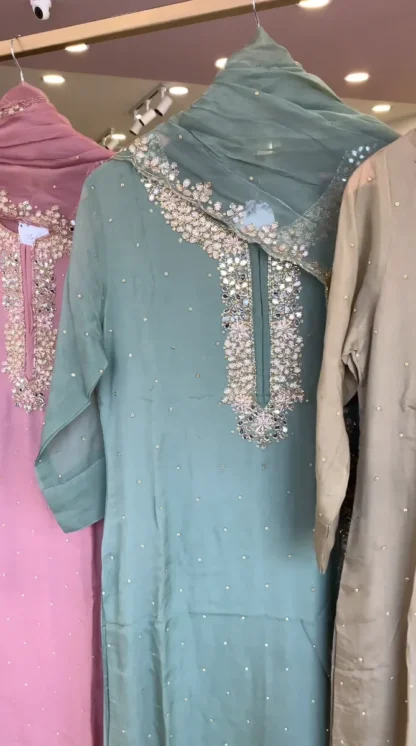 Kurti with Statement Neckline