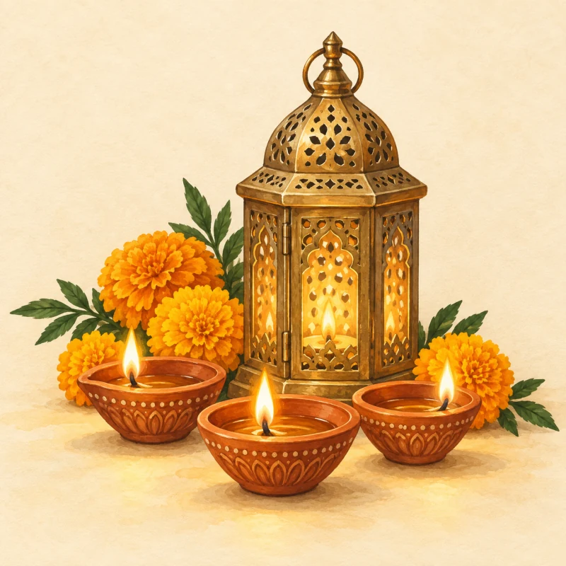 Diyas & Lights