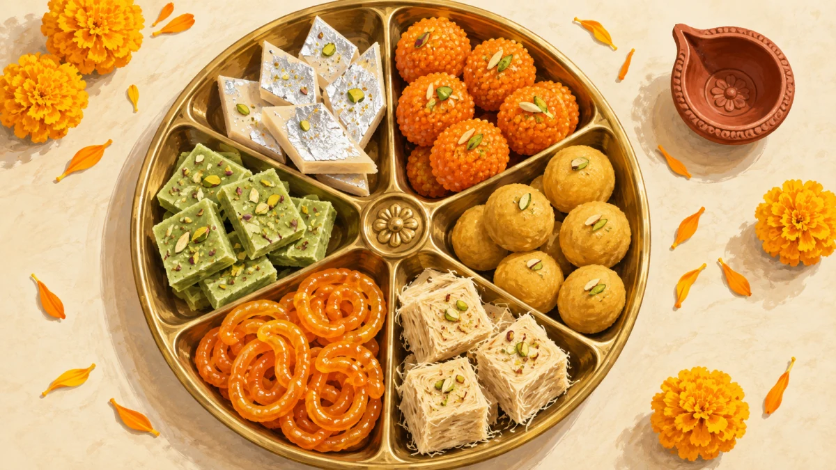 Classic Diwali Sweets and Where They Come From