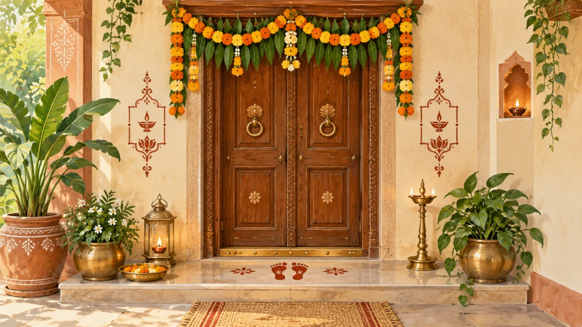 Diwali Torans, Wall Hangings and Entrance Decor: What Goes Where and Why