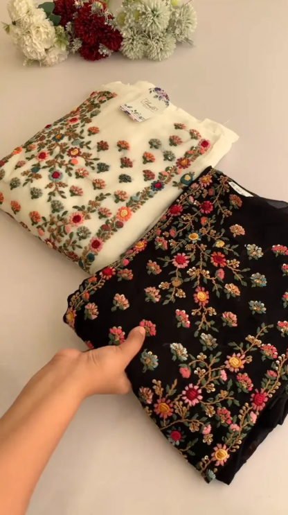 Cotton Kurti with Lace Trim