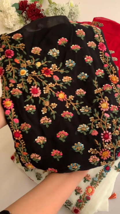 Cotton Kurti with Lace Trim