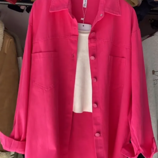 Multicolour Button-Down Shirt for Women, Relaxed Fit