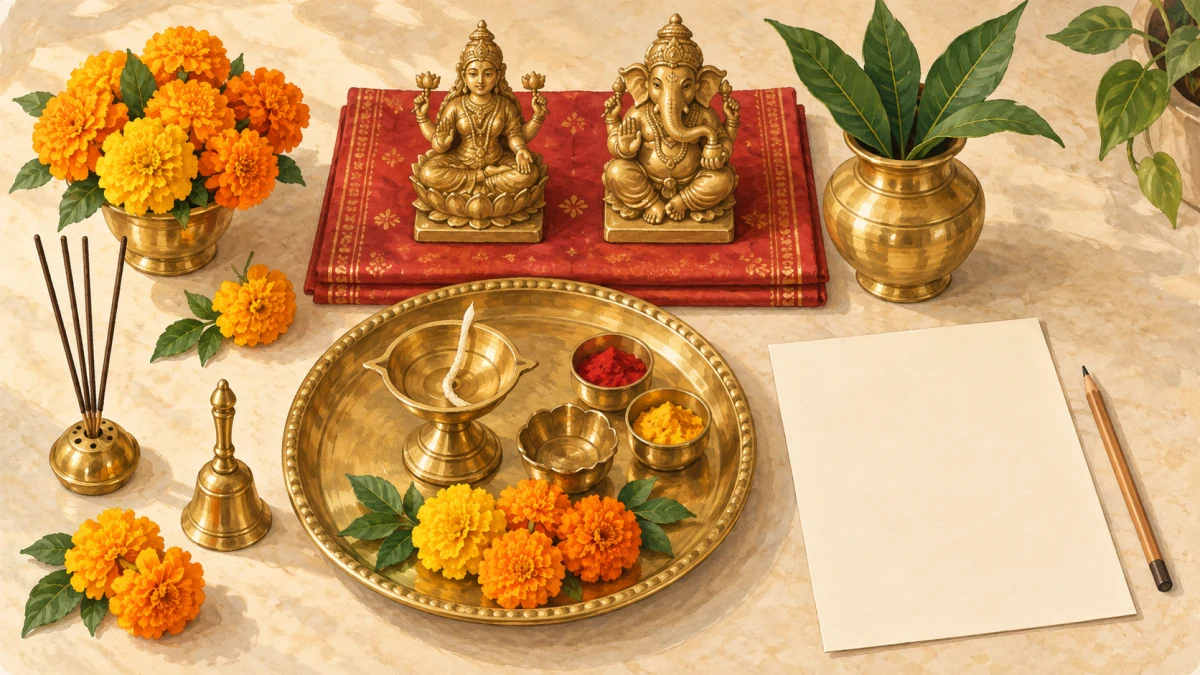 Lakshmi Puja Preparation Checklist: Everything You Need Before the Evening