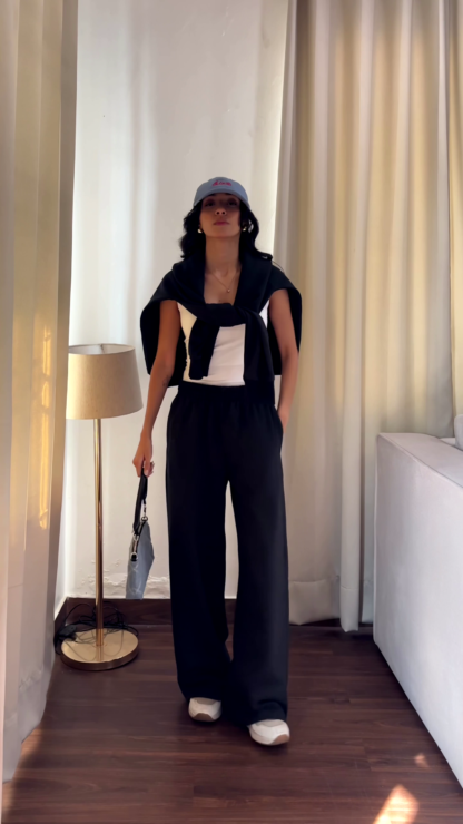 CloudComfort Hoodie and Wide-Leg Pants Lounge Co-ord Set