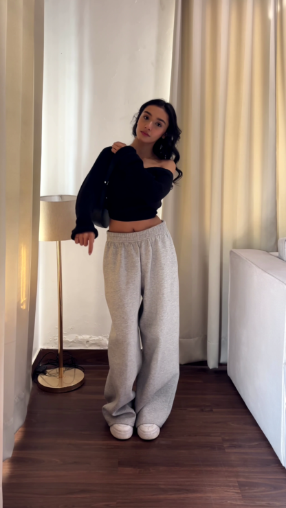 CloudComfort Hoodie and Wide-Leg Pants Lounge Co-ord Set