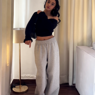 CloudComfort Hoodie and Wide-Leg Pants Lounge Co-ord Set