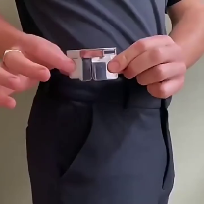Magnetic Waist Clip Belt, No-Buckle Design