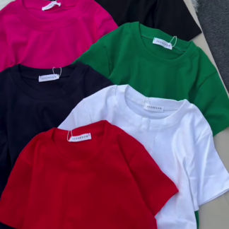 Classic Round Neck Short Sleeve T-Shirt