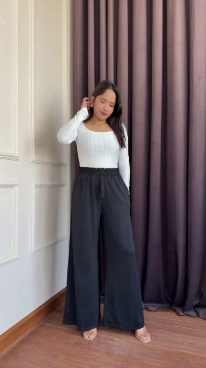 Flared High-Rise Trousers, Assorted Colours and Prints